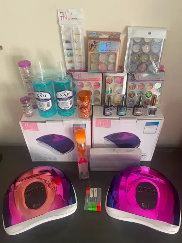 Kit unha de gel e fibra