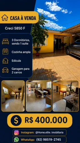 Imperdível! Casa Nova no Parque das Nações com Suíte Master