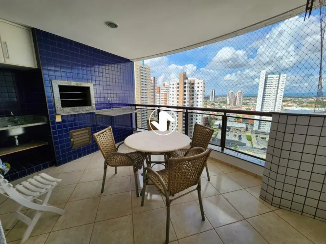 Apartamento para locação mobiliado/ com 150m2/ sol da manhã/ 3 quartos(sendo 1 suíte) 2 va