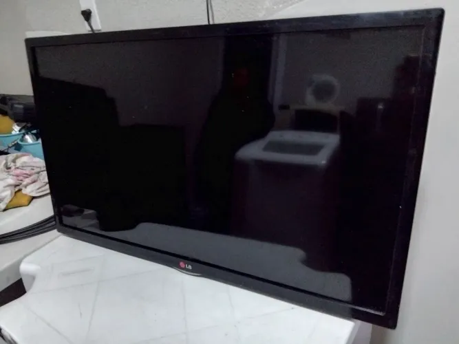 Tv led 32 lg com defeito não liga