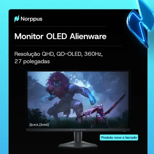 Monitor Alienware de 27" Gamer QD-OLED