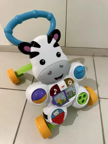 Andador com Atividades - Zebrinha com Luzes e Sons - Fisher-Price