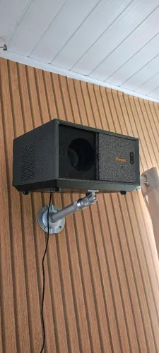 Projetor everycon rd829 fullhd com suporte 4k - perfeito