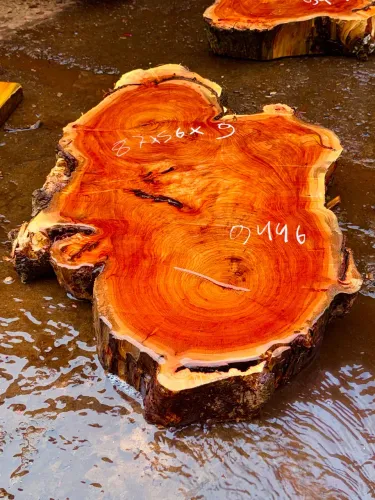 Madeira de Angico vermelho para mesa de centro
