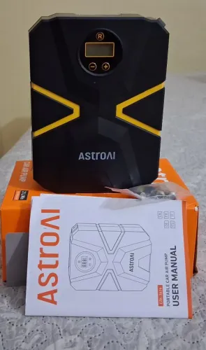 Compressor ar AstroA CC,portátil digital 150psi pneus de carro, moto, bicicleta, bolas