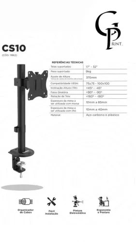 SUPORTE PARA MONITOR - CLANM PROMOÇÃO