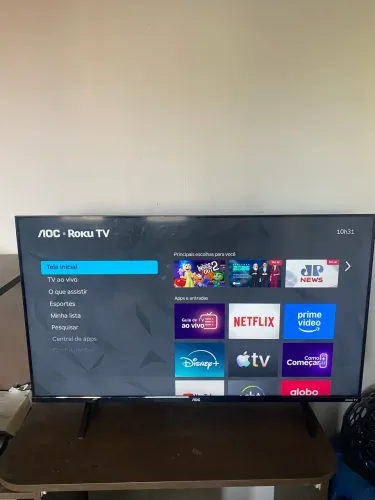 TV 43 polegadas AOC ROKU