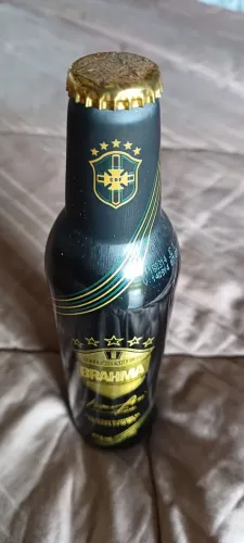 garrafa aluminio comemorativa penta futebol 
