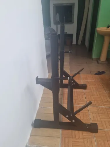 Cavalete Suporte Supino e Anilhas