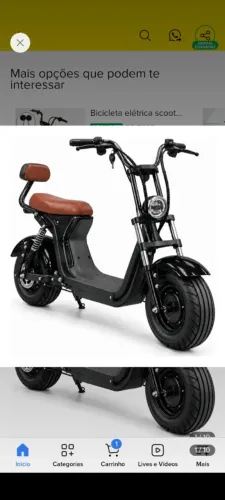 Vendo uma scooter elétrica PT3