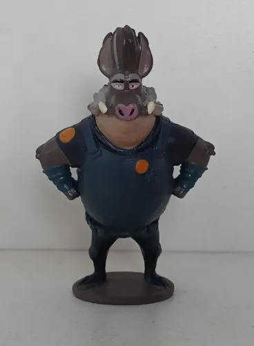 BONECO MINIATURA JAVALI ZOOTOPIA OFICIAL FERN