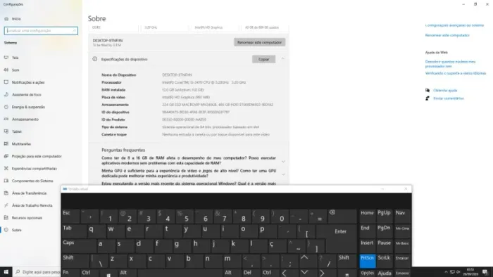 computador Core i5 3470 12gb ram ssd