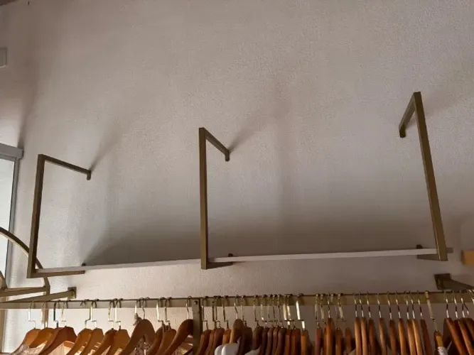 Prateleira com suporte serralheria