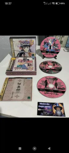 Sakura wars 2 sega Saturn original jp