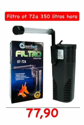 Filtros externo e interno para aquário, cobrimos qualquer oferta