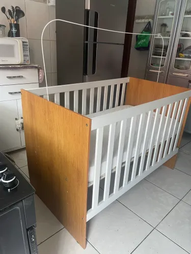 Berço cama completo com colchão