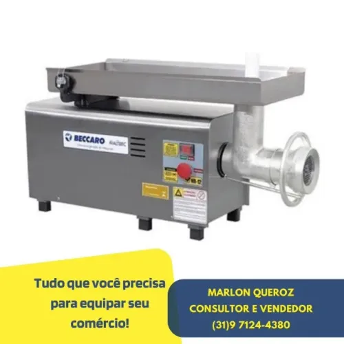 Moedor de Carne Boca 22 Beccaro Novo Bivolt