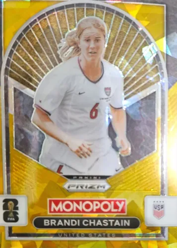 Card Monopoly 89 Brandi Chastain Gold Copa Do Mundo