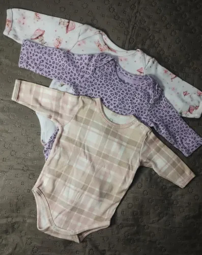 Kit 3 body manga longa mini & co RN