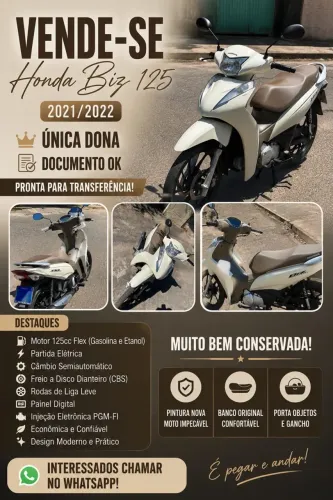 Honda Biz 125 Flex 2022
