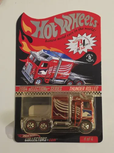 Hot Wheels RLC Thunder Roller 2004 - Caminhão Truck 