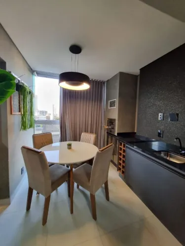 Apartamento no Condomínio Terrace Residence 2 suítes todo mobiliado