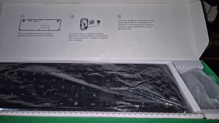 Kit Teclado e mouse Intelbras CSI50