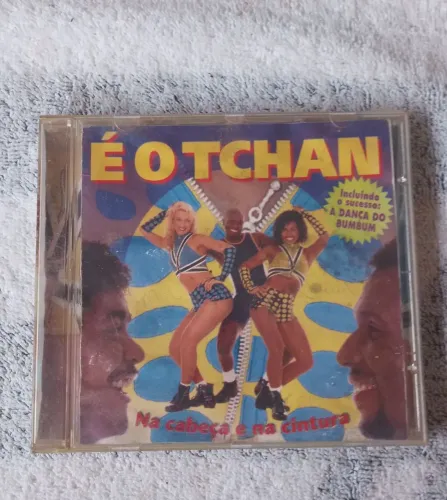 CD da banda É O Tchan relíquia funcionando perfeitamente