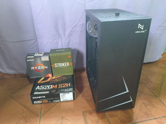 Pc gamer Ryzen 5 5600g, 16(8x2)gb ram