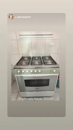 Fogão 6 bocas