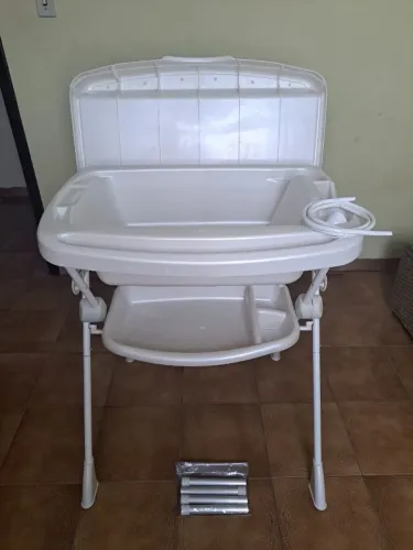 Banheira com Trocador Burigotto dobrável