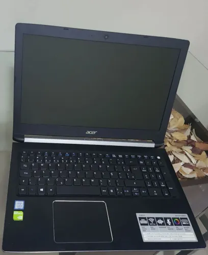 Notebook Acer A515 12gb de memória SSD + HD 