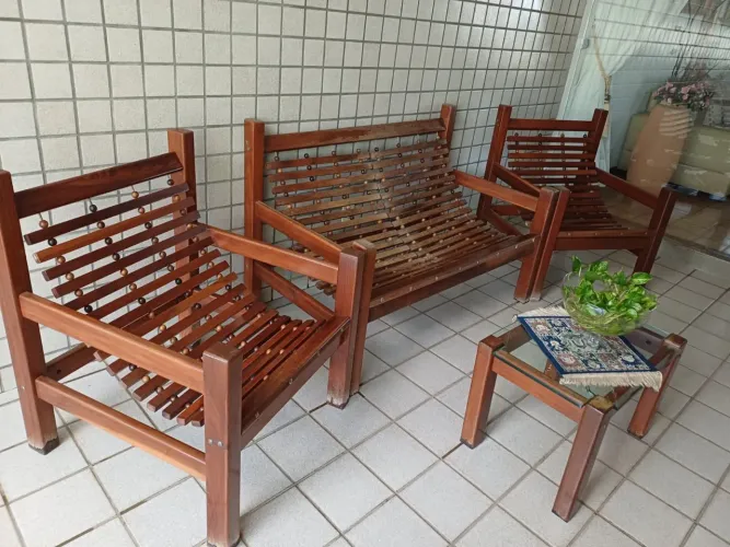 Conjunto para área externa 