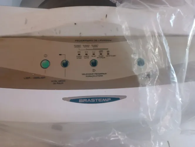 Máquina lavar para retirar pecas motor bom palheta nova painel em perfeito estado gabinete