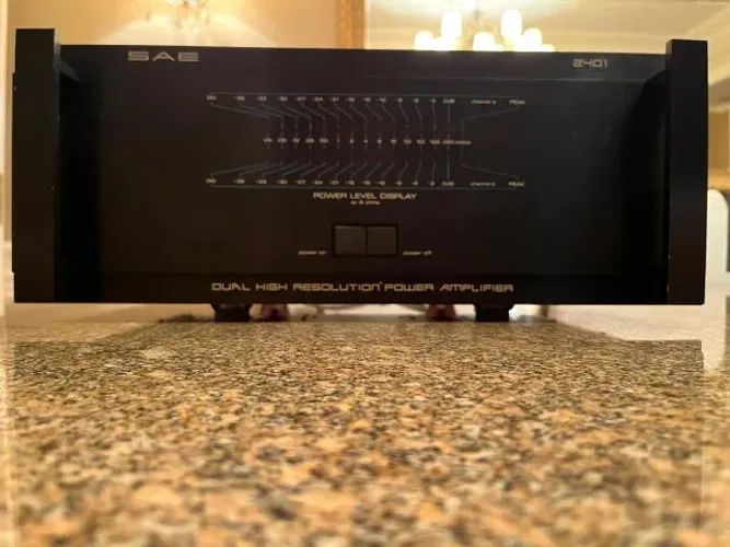 Amplificador De Potência SAE 2401 com 500W RMS = Marantz Sansui Pioneer