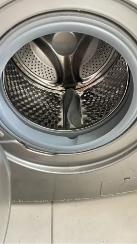 Máquina de lavar com defeito