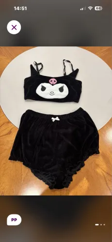 Pijama veludo anime (kuromi)  PP
