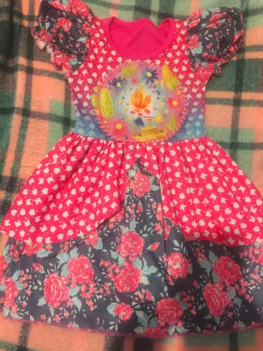 Vestido festa junina infantil