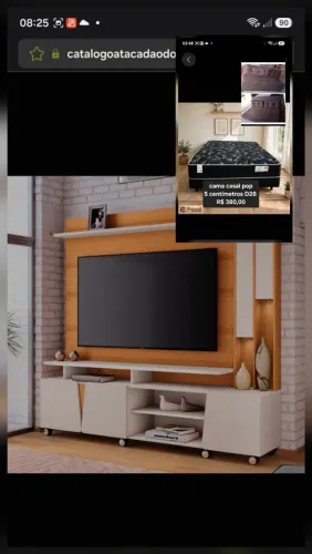 HOME HB THEATER VIRTUS 2.0 CINAMOMO / OFF WHITE