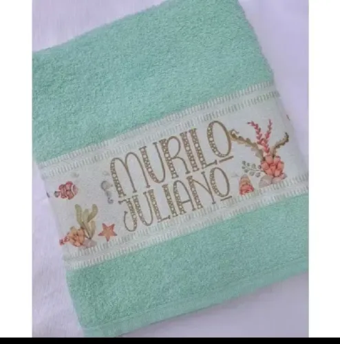Toalha de banho personalizadas