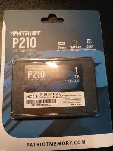 SSD Patriot p210 1tb (lacrado)
