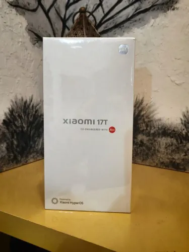 Xiaomi 17T 512Gb preto novo lacrado