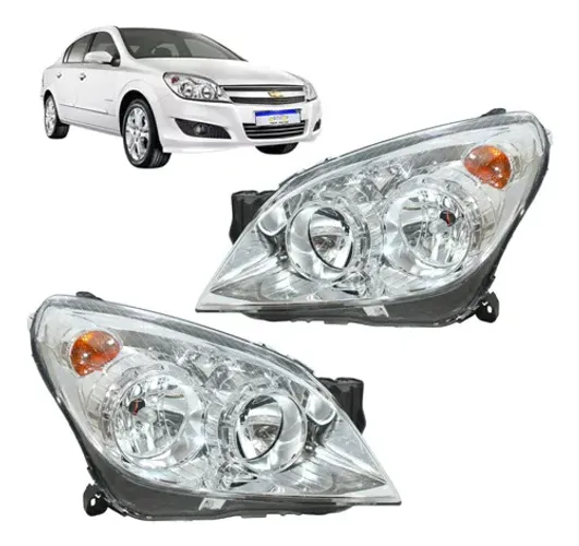 Farol Chevrolet Vectra 2009 2010 2011 Novo 