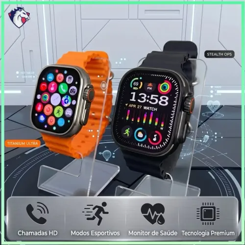 Smartwatch 10 Ultra Plus Bluetooth Relógio Inteligente