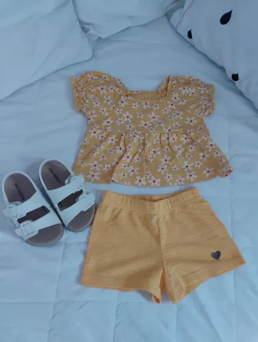 25$ Conjunto Elian tamanho 1 e 70$ Melissa Original número 20/21