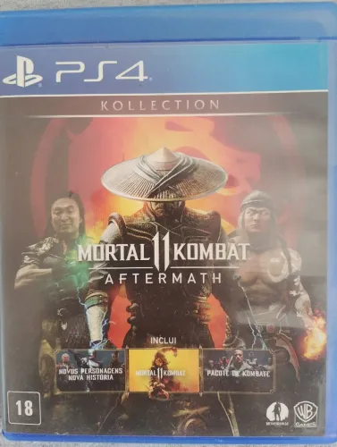 Jogo ps4 - mortal Kombat 11 aftermath kollection