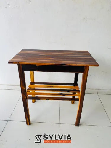 MESA APARADOR COM GAVETA 