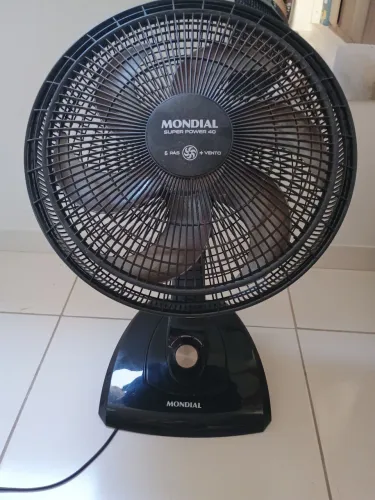 Ventilador Mondial com defeito