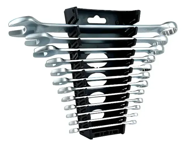Kit Chave De Boca Combinada 6mm A 22mm Portátil 12 Peças