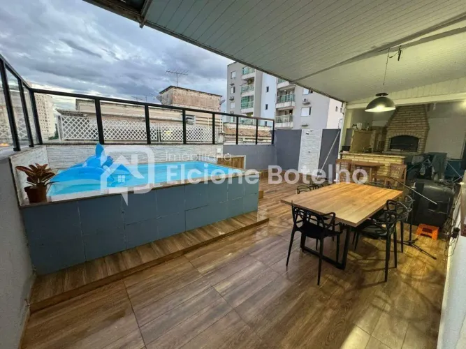 Cobertura para Aluguel em Uberlândia - Morada da Colina | 100m² | Varanda Gourmet